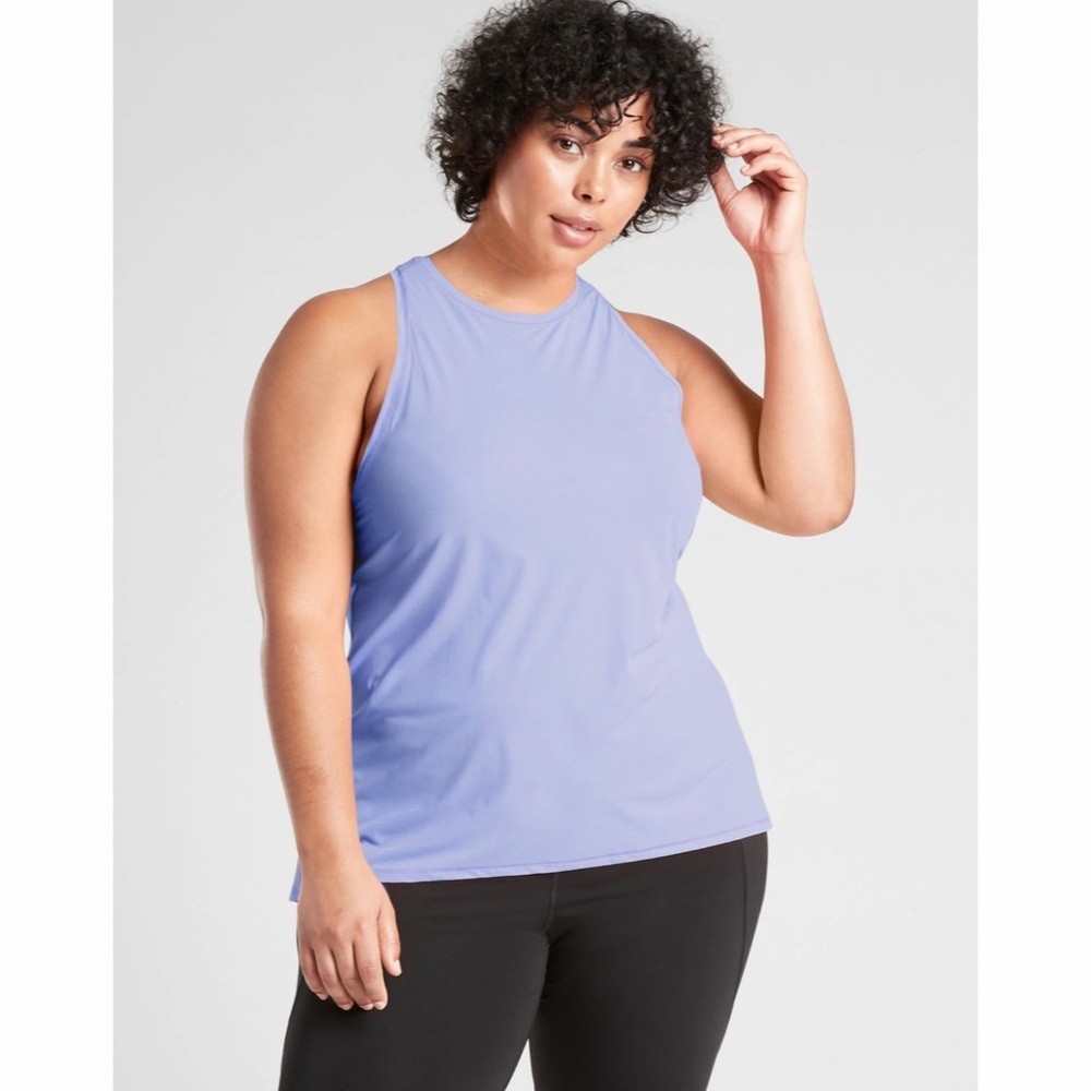 Athleta Ultimate Train Tank - Lavender NWT SZ 1X - Picture 4 of 15